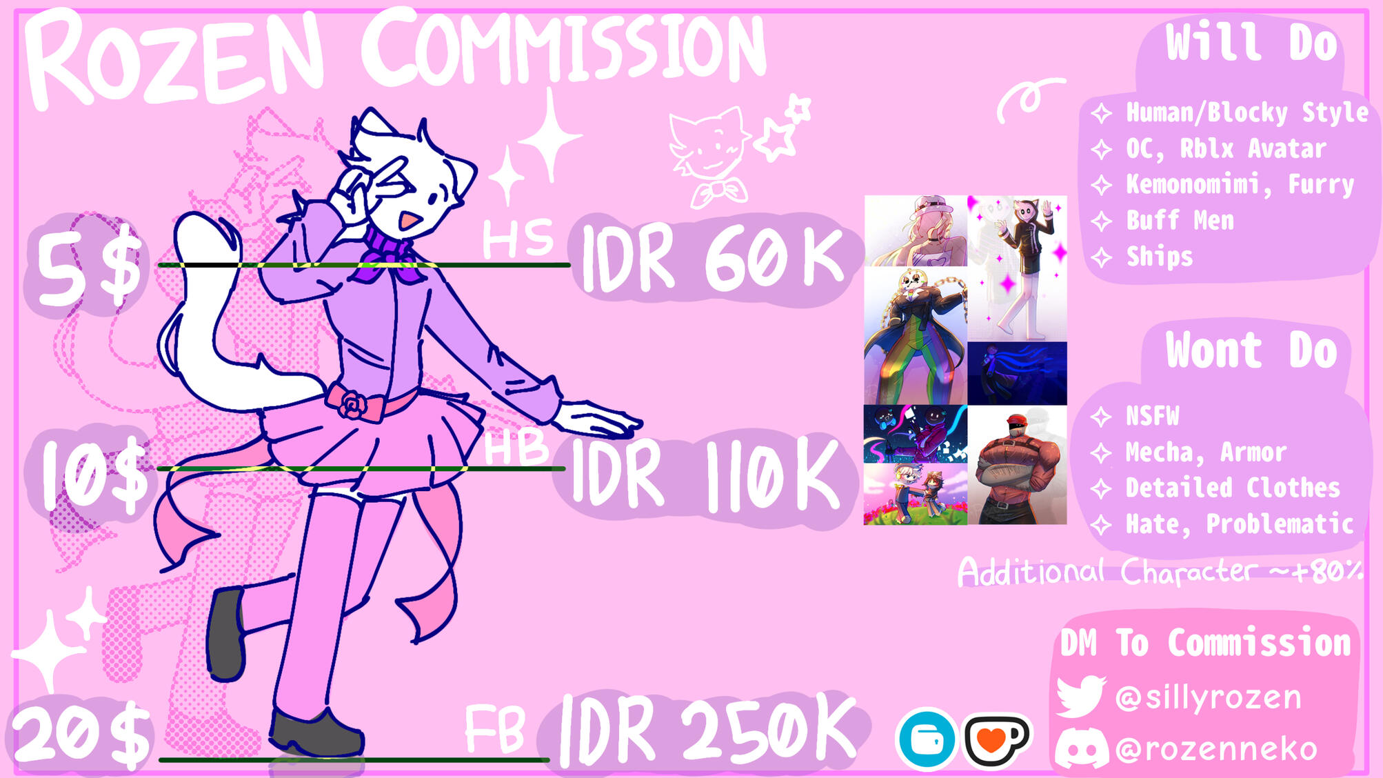 COMMISSION SHEET